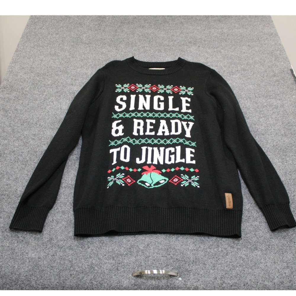 Tipsy Elves XXL Single Ready to Jingle Ugly Christmas‎ Sweater